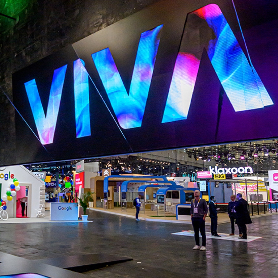 Image of the entrance of Vivatech 2021